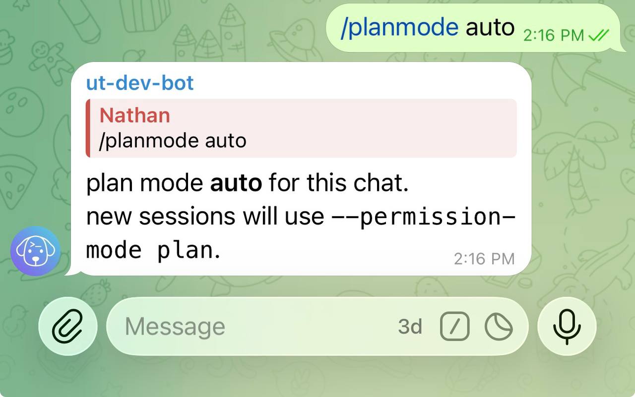 /planmode auto confirmation