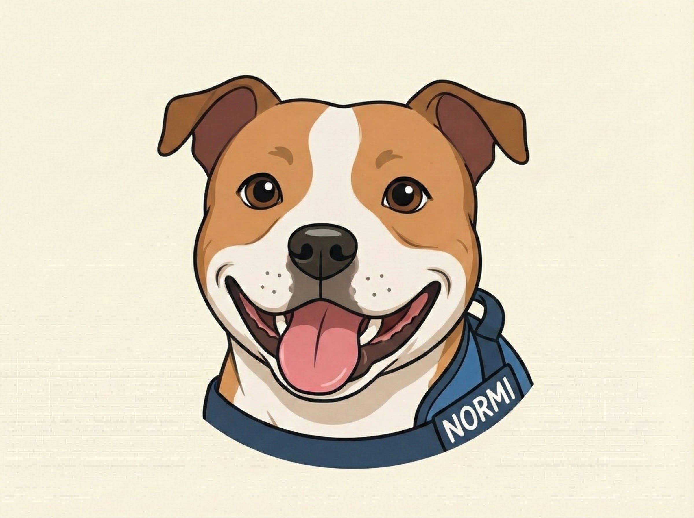 Normi, the original little bear - a staffy-pug-French bulldog mix